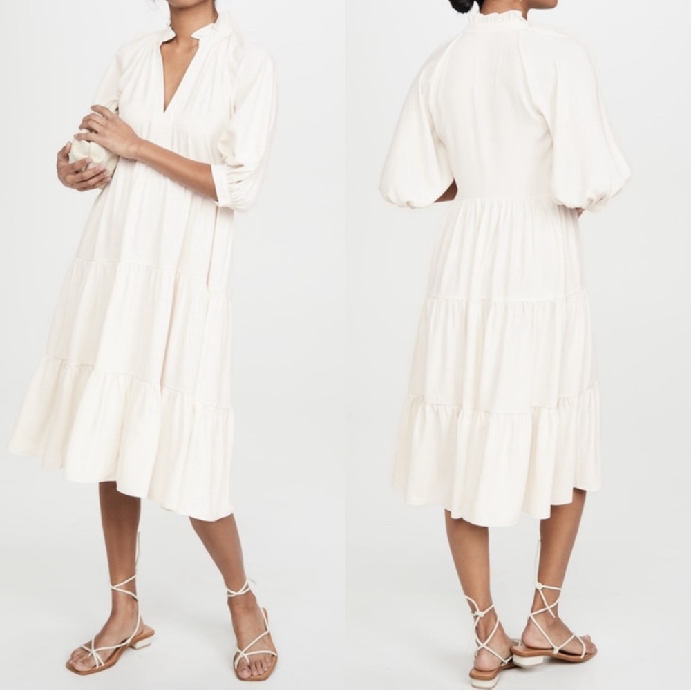Amanda Uprichard Saffron Midi Dress